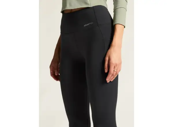 Craft Essence Capri Damen 3/4 Hose schwarz