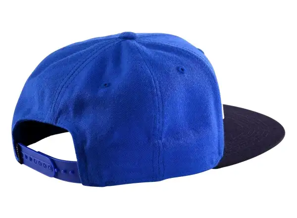 Troy Lee Designs Signature Snapback Cap Blue/White