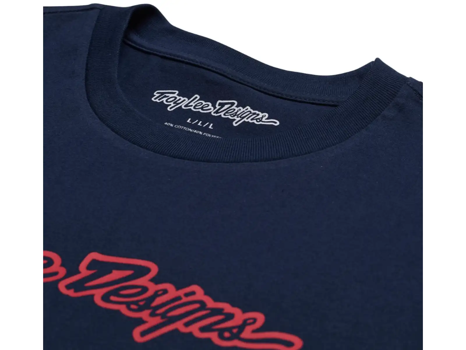 Troy Lee Designs Signature T-Shirt Kurzarm Navy