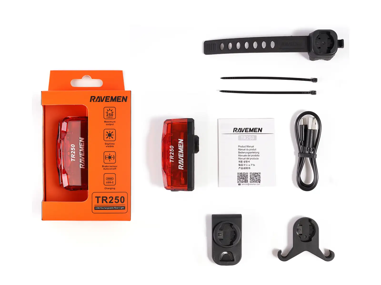 Ravemen TR250 Rücklicht