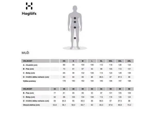 Haglöfs ROC Lite Slim Herren Hose Tarn Blue