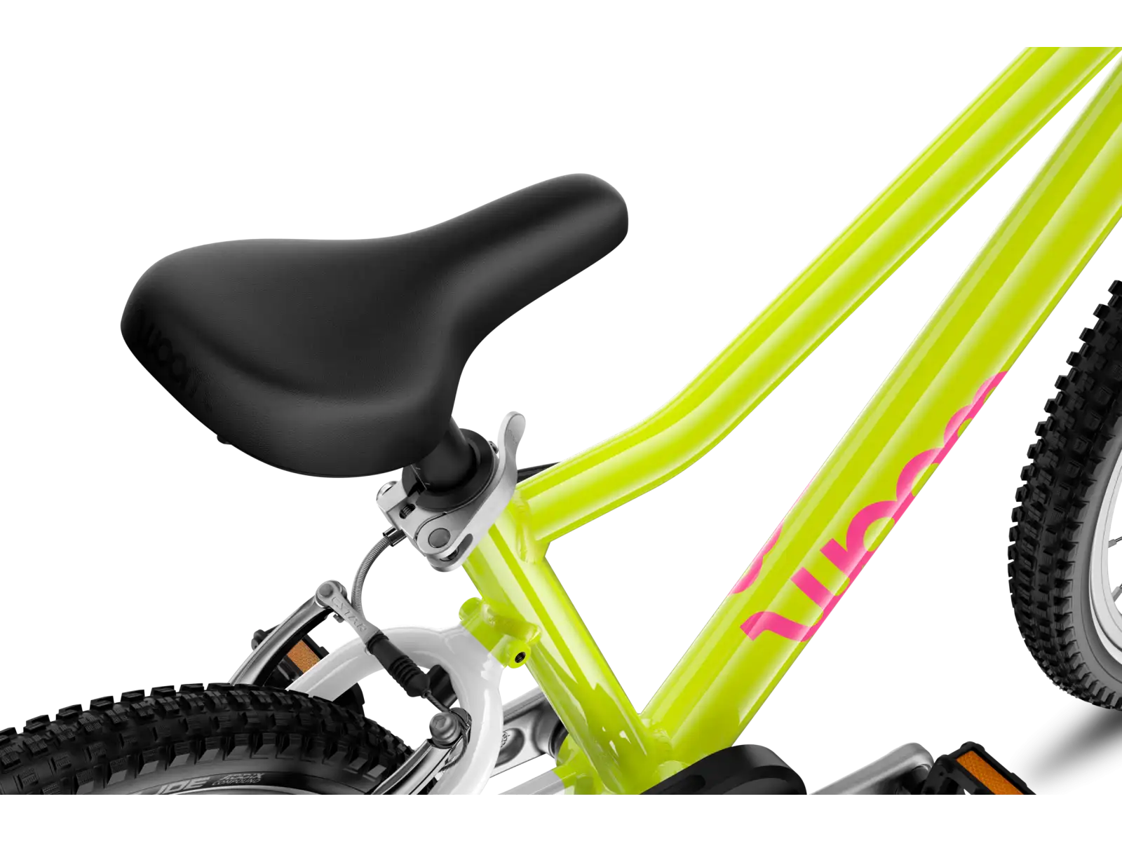 Woom GO 3 Automagic Kinderfahrrad neon lime