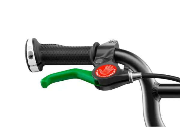 Woom 3 Eidechse Limette Automatik 16" Kinderfahrrad