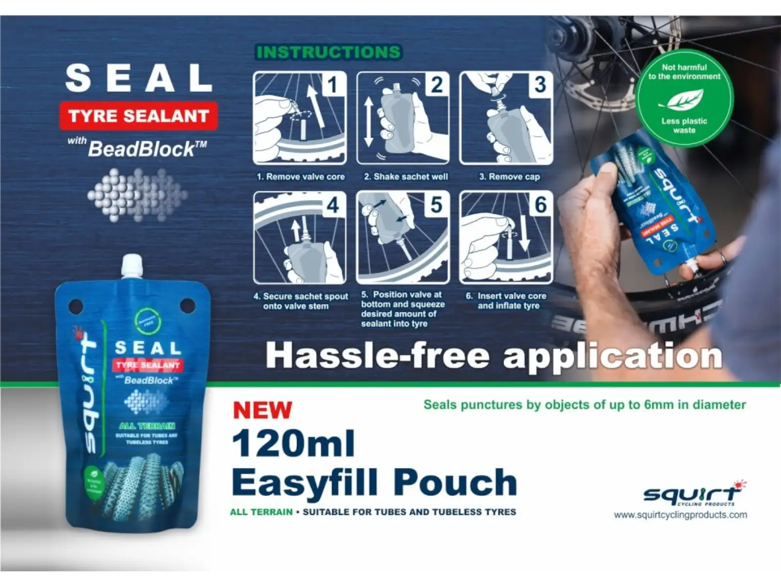 Squirt Seal tubeless Dichtmittel 120 ml