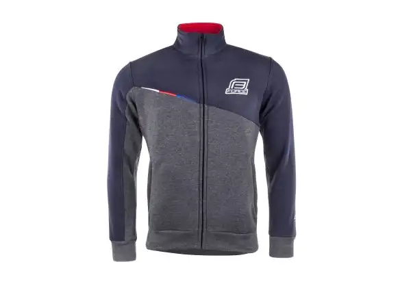 Kapuzenpulli Force Leader grau/blau