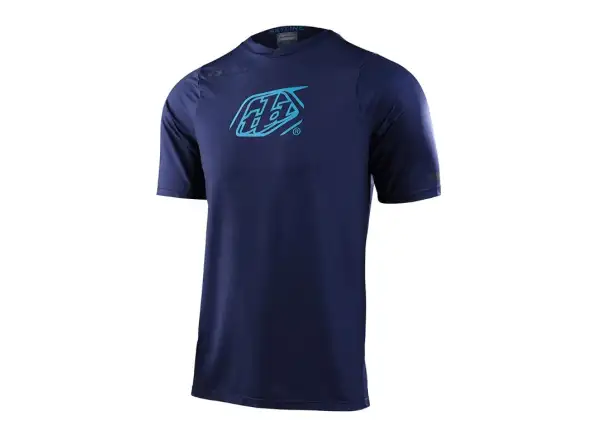 Troy Lee Designs Skyline Herren-Trikot kurzarm, ikonisch Navy