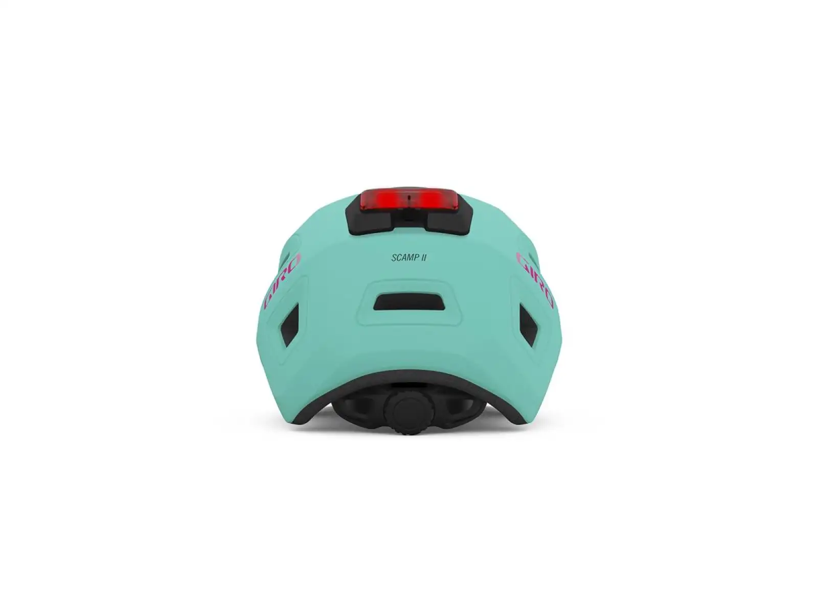 GIRO Scamp II LED Kinderhelm matt schreiendes Türkis
