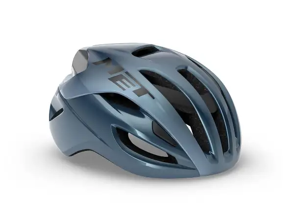 MET Rivale MIPS Fahrradhelm Navy Silber