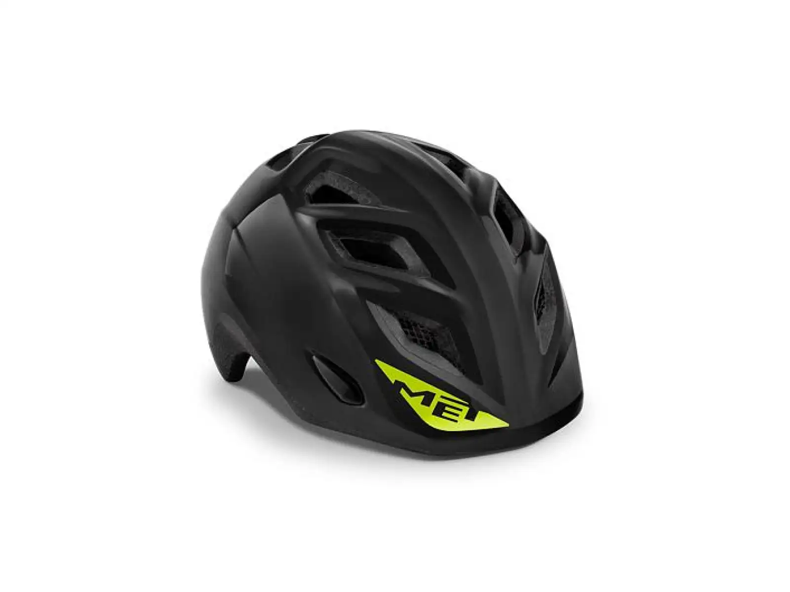 MET Genio Kinderhelm Black Größe 52-57cm