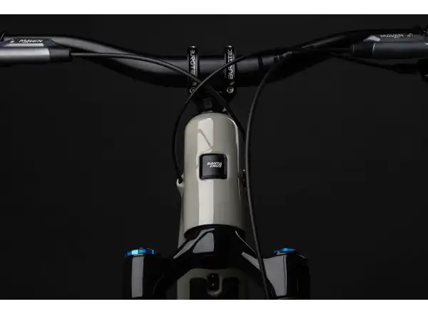 Santa Cruz Vala 1 C MX R-Kit CH Vollgefedertes E-Bike Gloss Grey