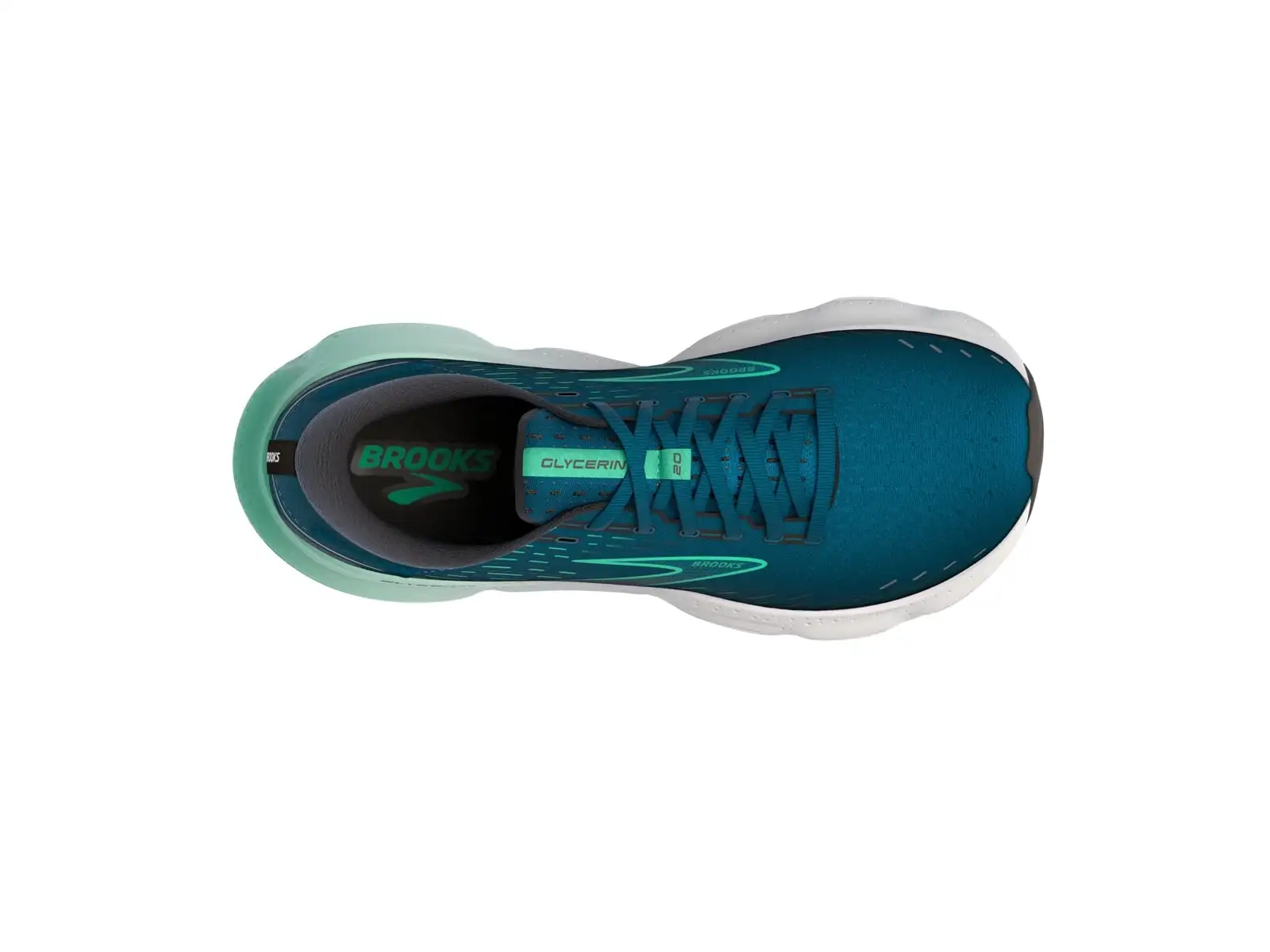 Brooks Glycerin 20 Herren Laufschuhe Blau