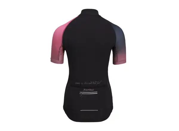 Silvini Mazzana Damen-Trikot kurzarm Black/Fuchsia
