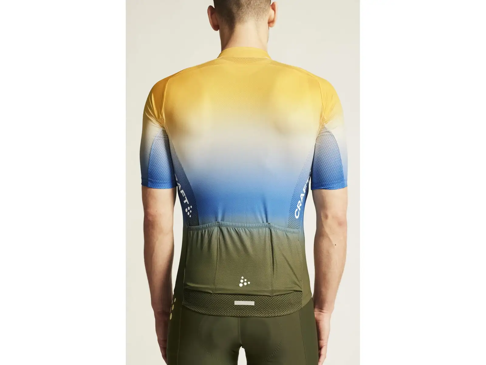 Craft ADV Endur Graphic Herren-Trikot kurzarm grün