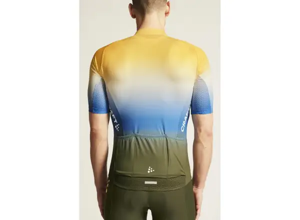 Craft ADV Endur Graphic Herren-Trikot kurzarm grün