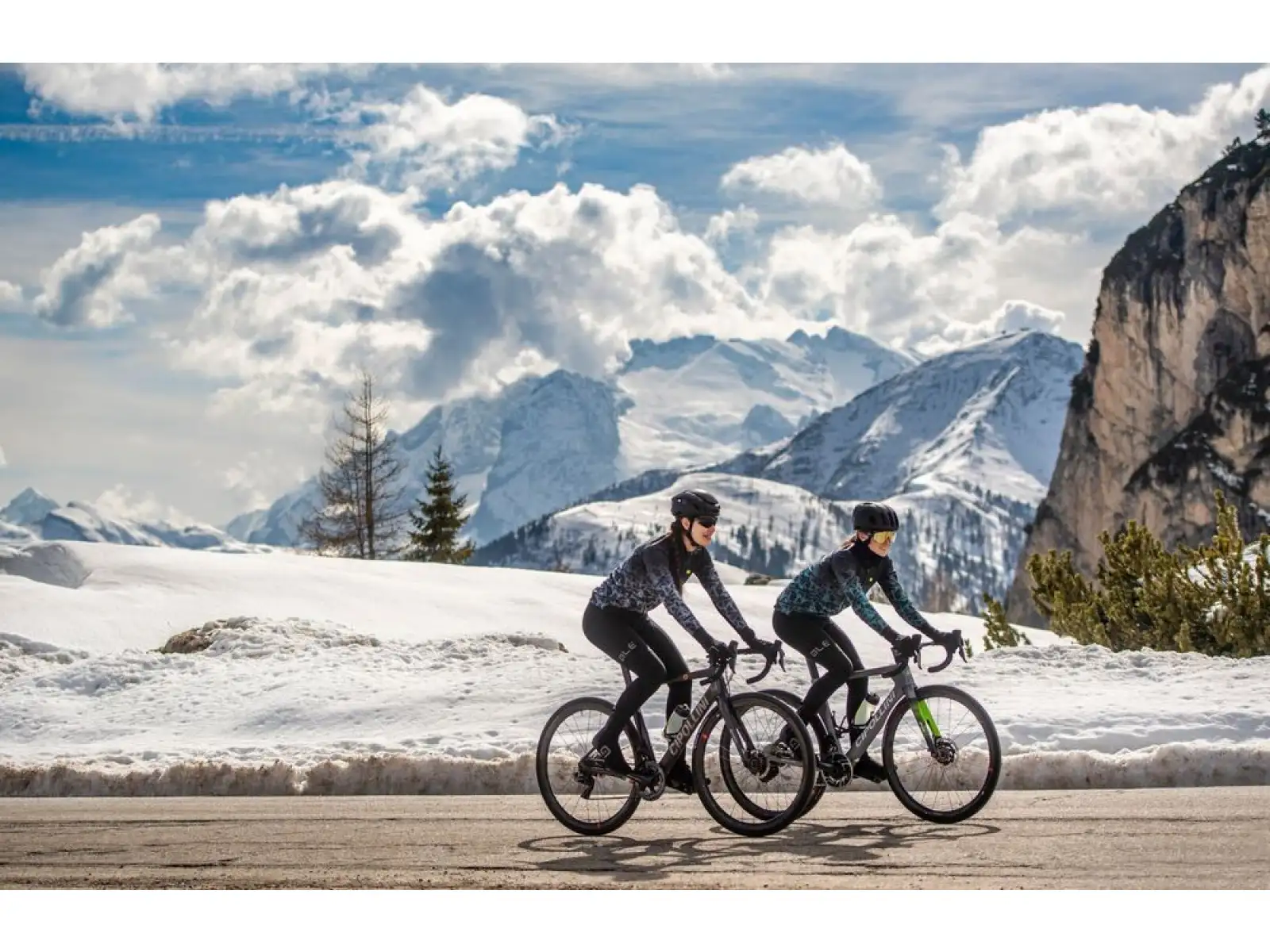 Alé Pyramid PR-R Damen Winter-Fahrradjacke Türkis