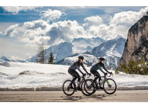 Alé Pyramid PR-R Damen Winter-Fahrradjacke Türkis