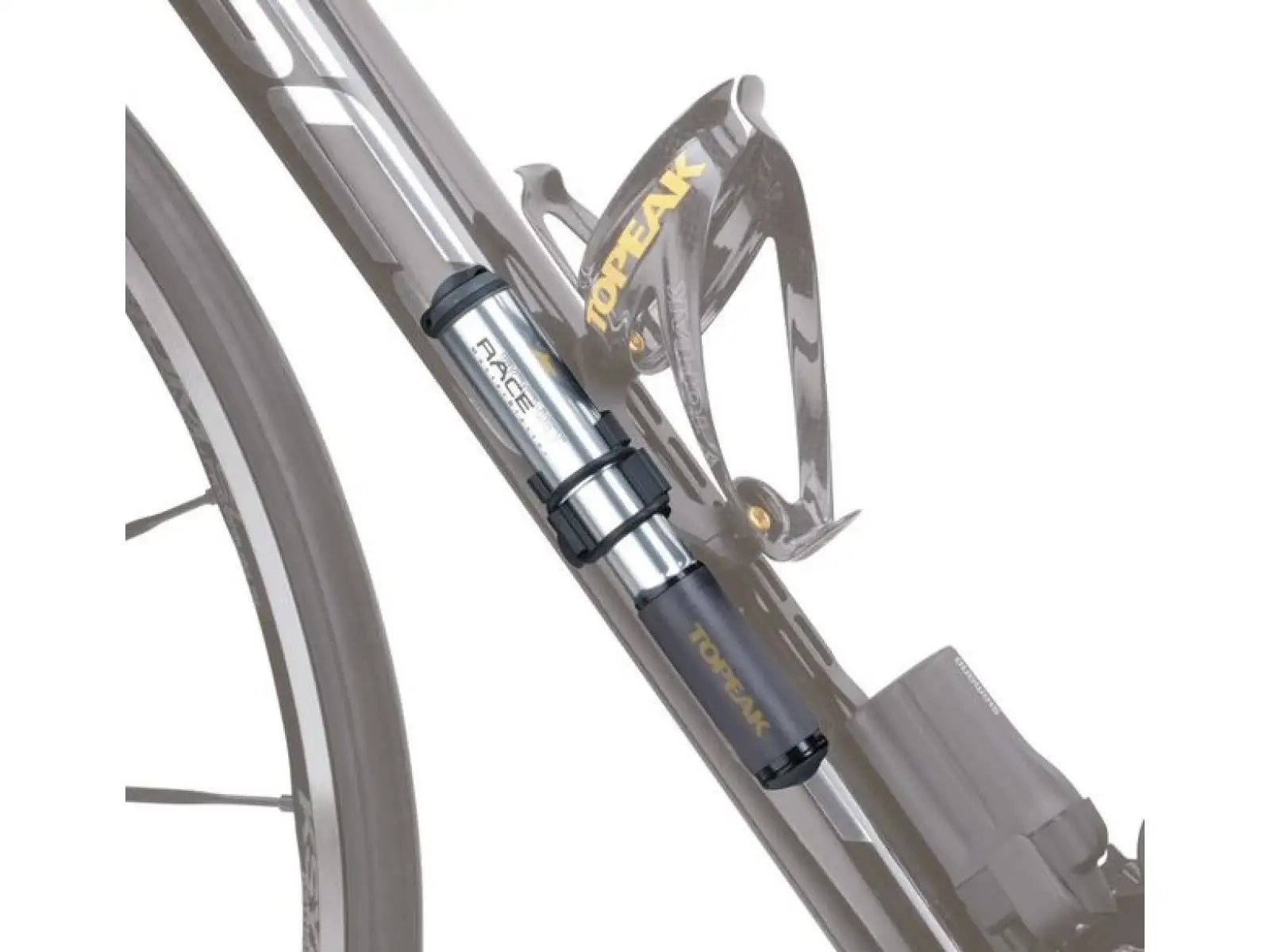 Topeak Race Rocket Pumpe HP Schwarz
