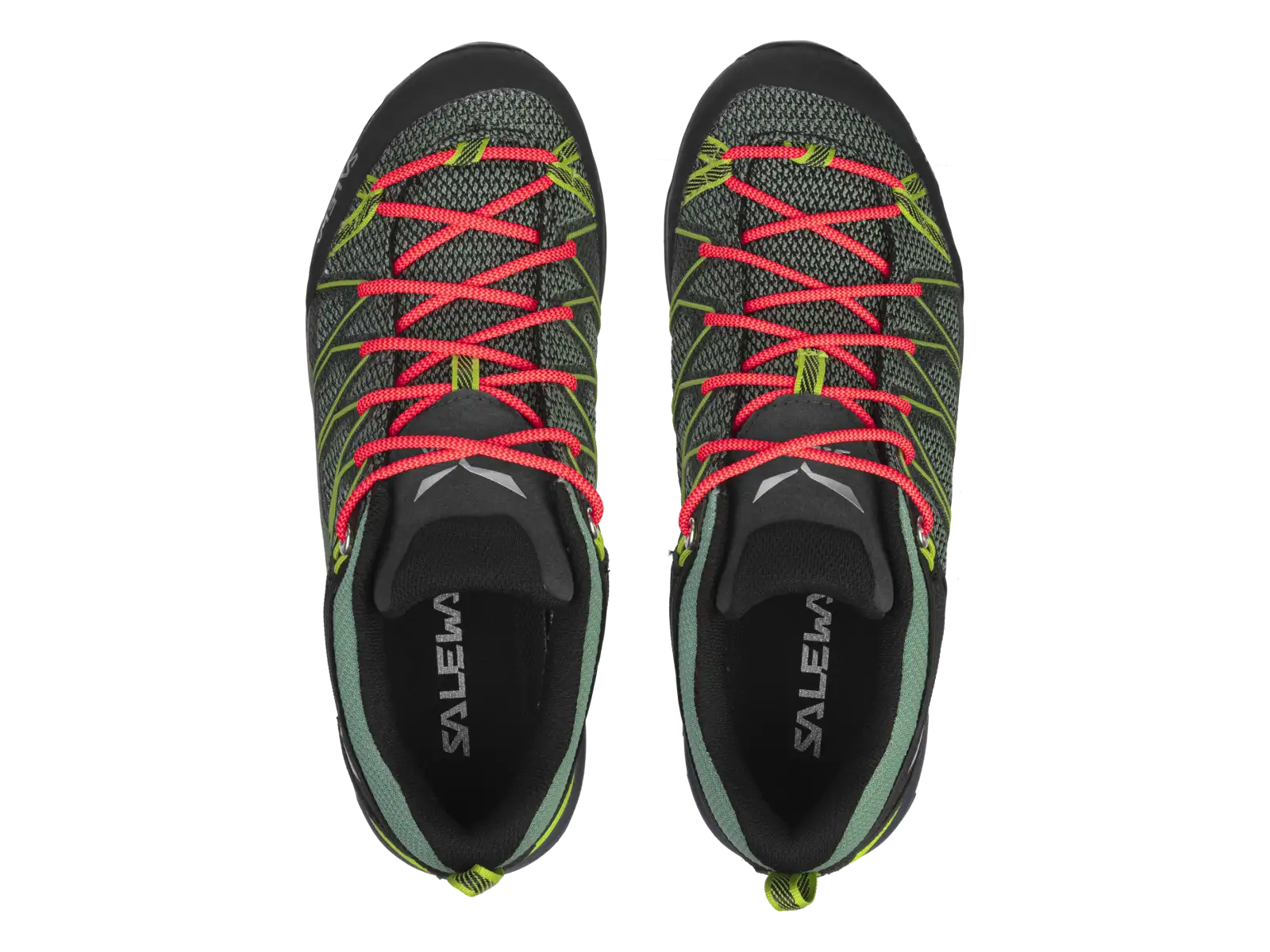 Salewa Mountain Trainer Lite GTX Damen Schuhe Feld Green/Fluo Coral