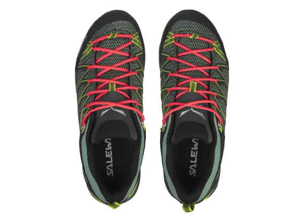 Salewa Mountain Trainer Lite GTX Damen Schuhe Feld Green/Fluo Coral