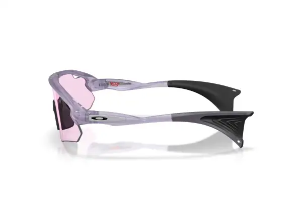 Oakley Stunt Devil A Sportbrille Transparent Lilac/Prizm Low Light