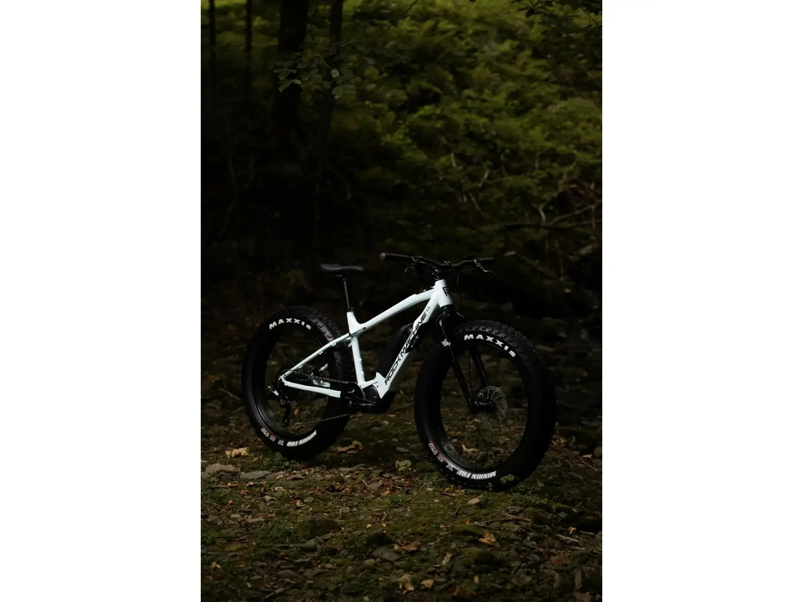 Rock Machine VYÖRY e50 S Fatbike E-Bike Gloss White/Black MUSTER