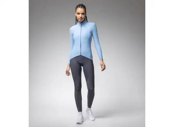 Alé R-EV1 Warm Race 2.0 Damen wärmeisoliertes Langarmtrikot Sky Blue
