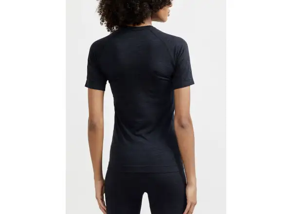 Craft Core Dry Active Comfort Damen T-Shirt Kurzarm black