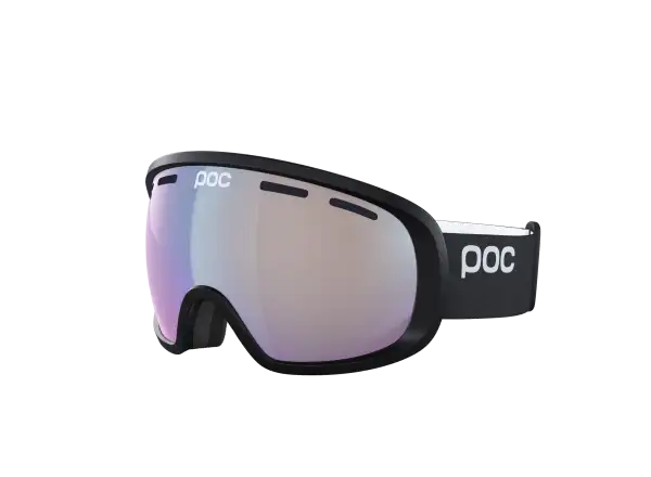 POC Fovea Photochromic Skibrille Uranium Black/Photochromic/Light Pink-Sky Blue