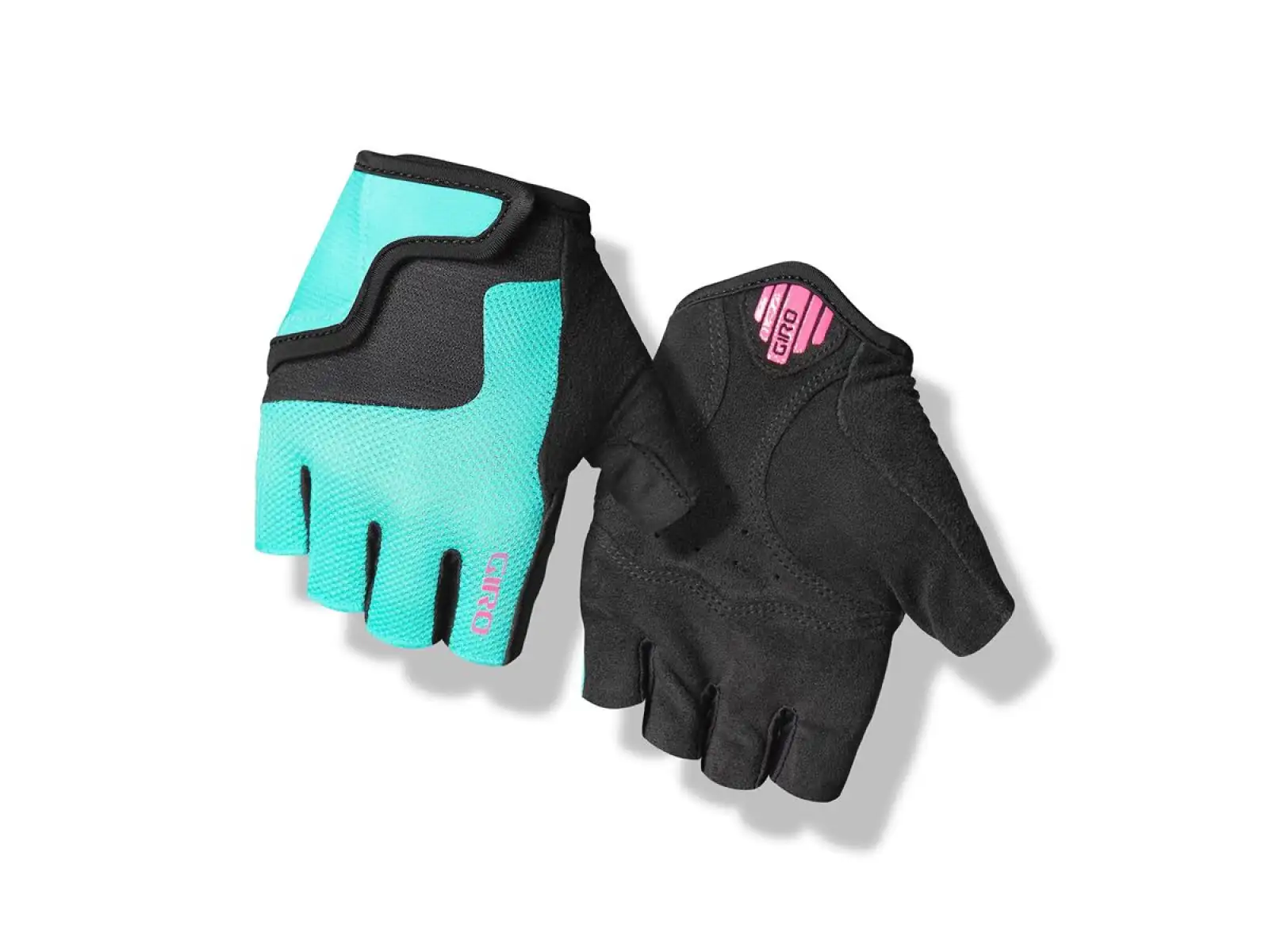 Giro Bravo Jr Kinderhandschuhe Schreiendes Türkis/Rosa