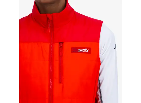Swix Surmount Primaloft Herrenweste Feuriges Rot