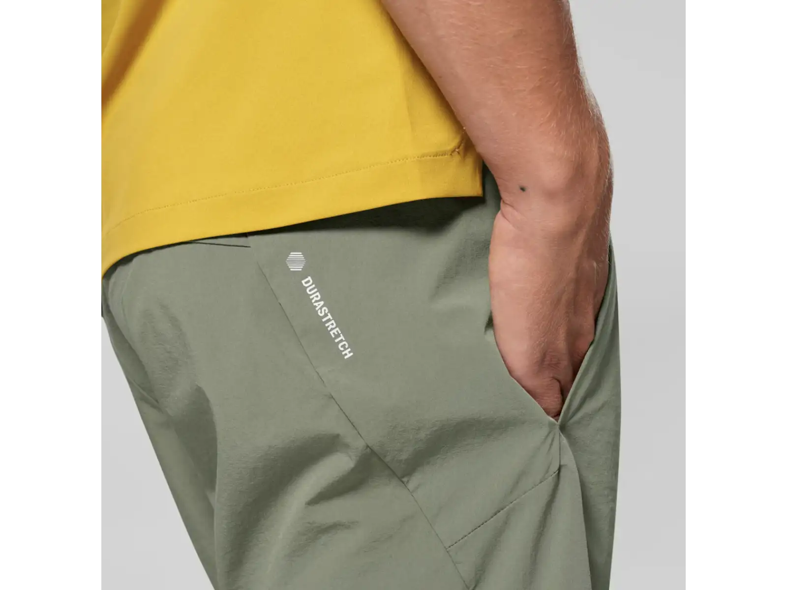 Salewa Pedroc Durastretch Light Herren Shorts Faded Green