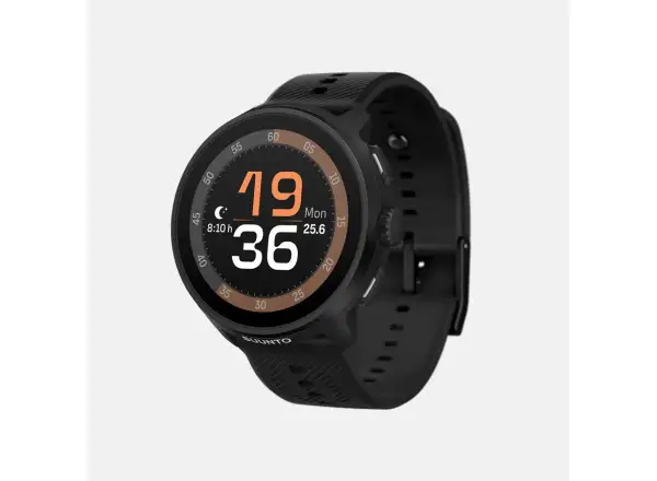 Suunto Run Smartwatch – Silikonarmband All Black