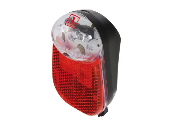 Rücklicht mit Reflektor und 3 LEDs für Dynamo