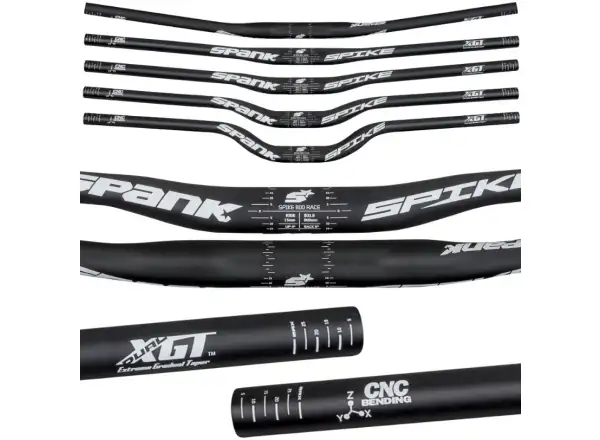 Spank Spike 800 Race Lenker 30R MTB Schwarz