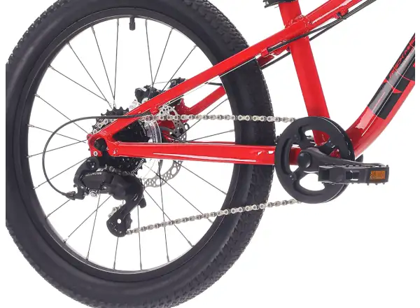 Rock Machine RIFF Tr 20 Kinderfahrrad Gloss Fire Red