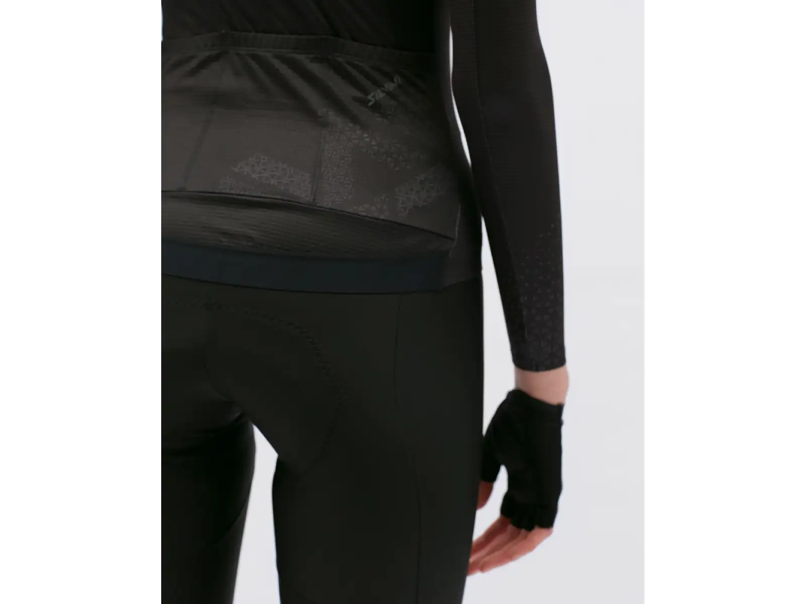 Silvini Valfura Damen-Trikot langer Arm Black