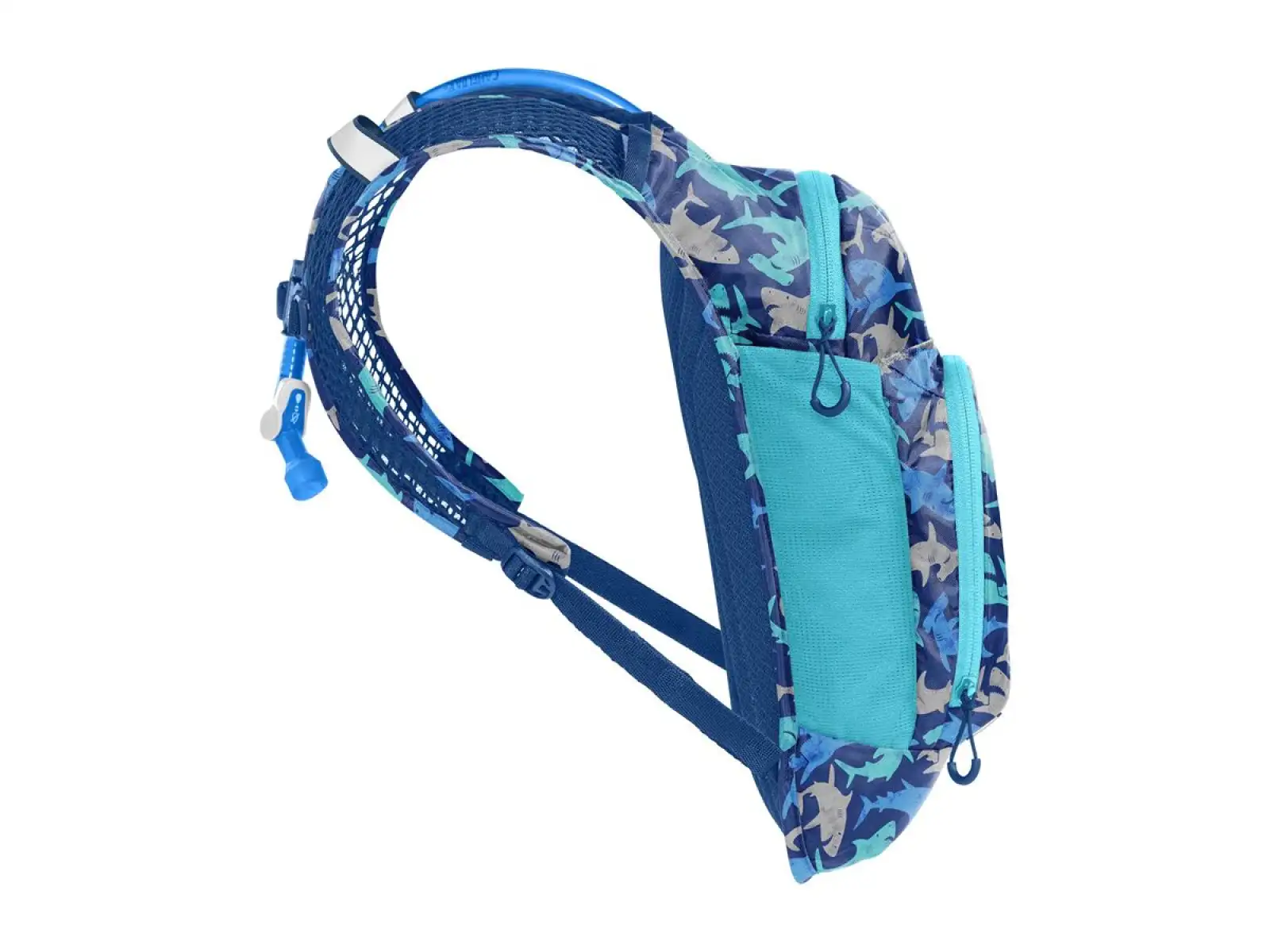 Camelbak Mini Mule Kinder-Rucksack 5 l + Reservoir 1,5 l Sharks
