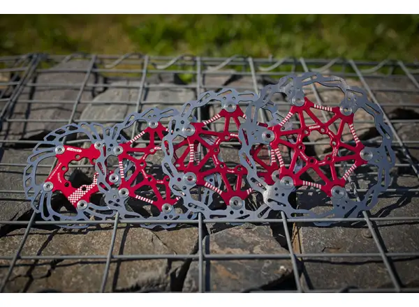 EZmtb Bremsscheibe 160 mm rot