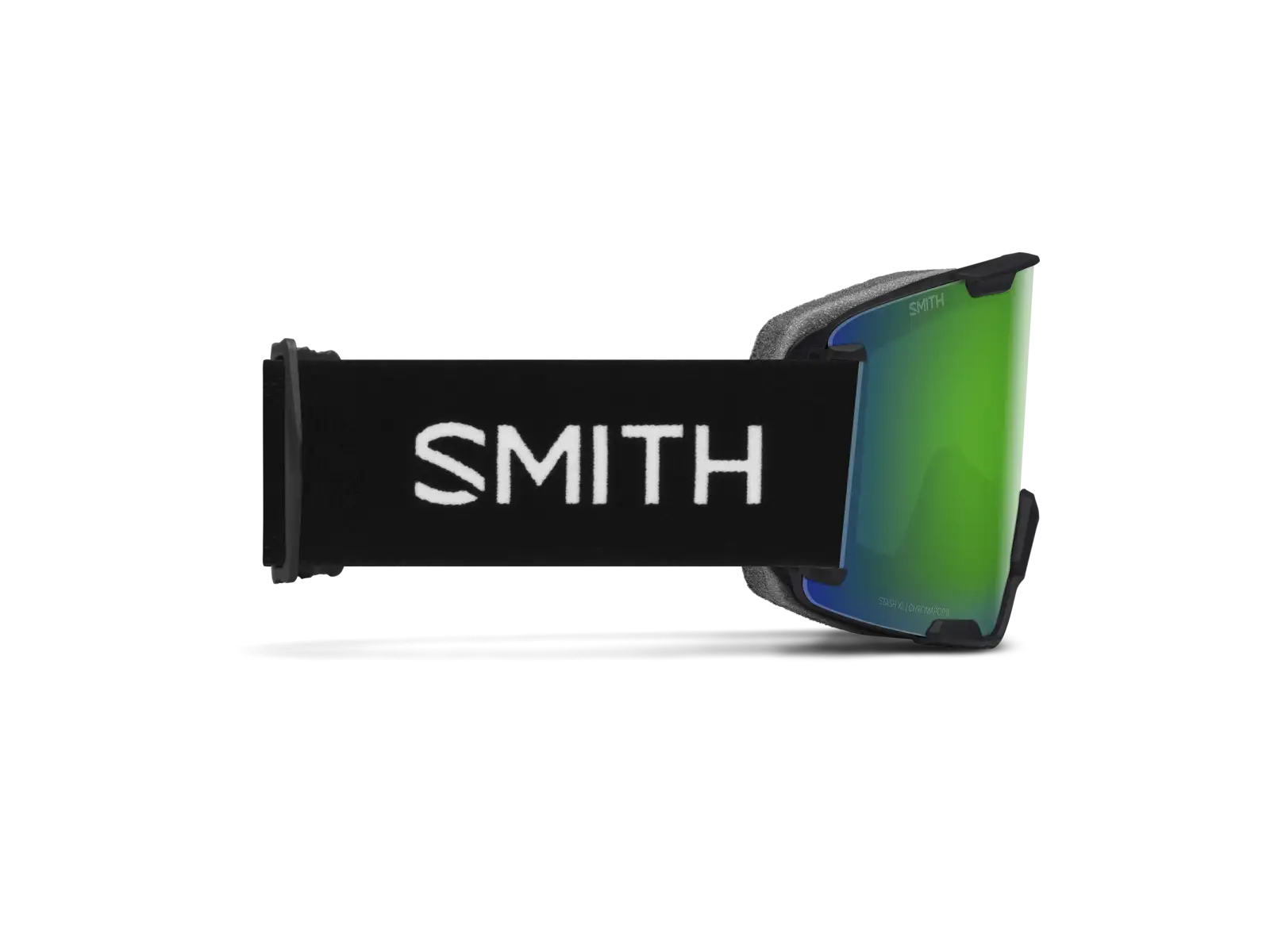 Smith Stash XL Skibrille Black / ChromaPop Sun Green Mirror (2 Gläser)