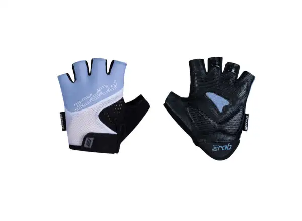 Force Rab 2 Kid Kinder Kurzfingerhandschuhe Schwarz/Blau/Weiß