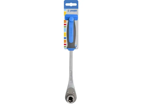 Unior Ratsche mit mittigem Antrieb 1/2" Schlüssel 8/14mm.
