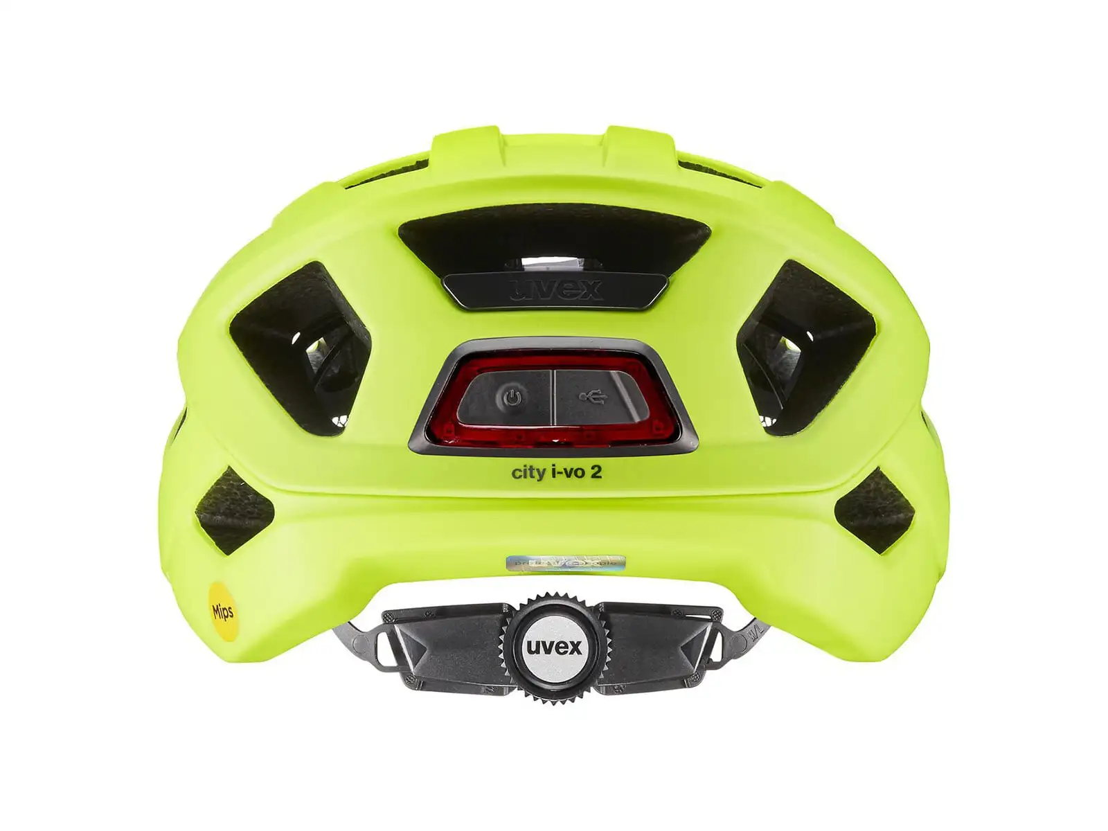 Uvex City I-vo 2 Mips Helm Neon Yellow Matt