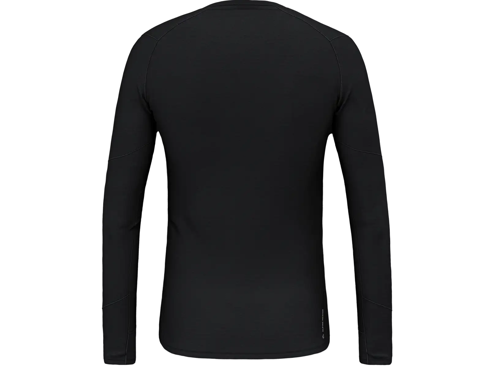 Salewa Cristallo Warm Alpine Merino Responsive Herren Langarmshirt Black Out Melange