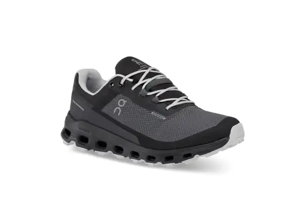 On Cloudvista Waterproof Damen-Trailrunning-Schuhe Eclipse/Black