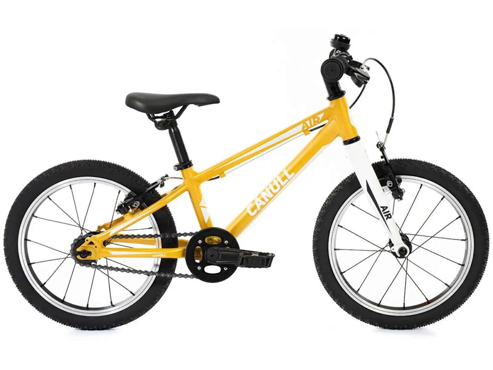 CANULL Air 16 Kinderfahrrad gelb