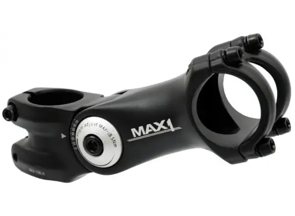 MAX1 verstellbarer Vorbau 0-60°/31,8 mm schwarz