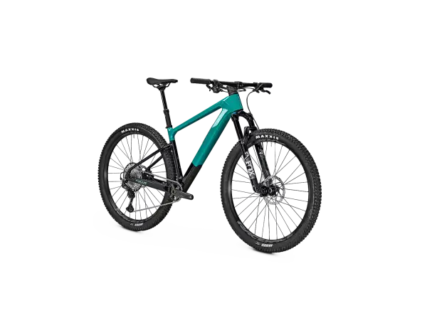 Focus Raven 8.8 DI 29" Mountainbike Blaugrün / Kohlefasergelege
