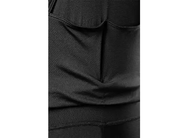 Fox Tecbase Bib Liner Shorts mit Latz und Polsterung Schwarz