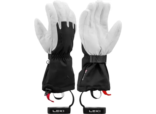 Leki Guide X-Treme Skihandschuhe Black/White