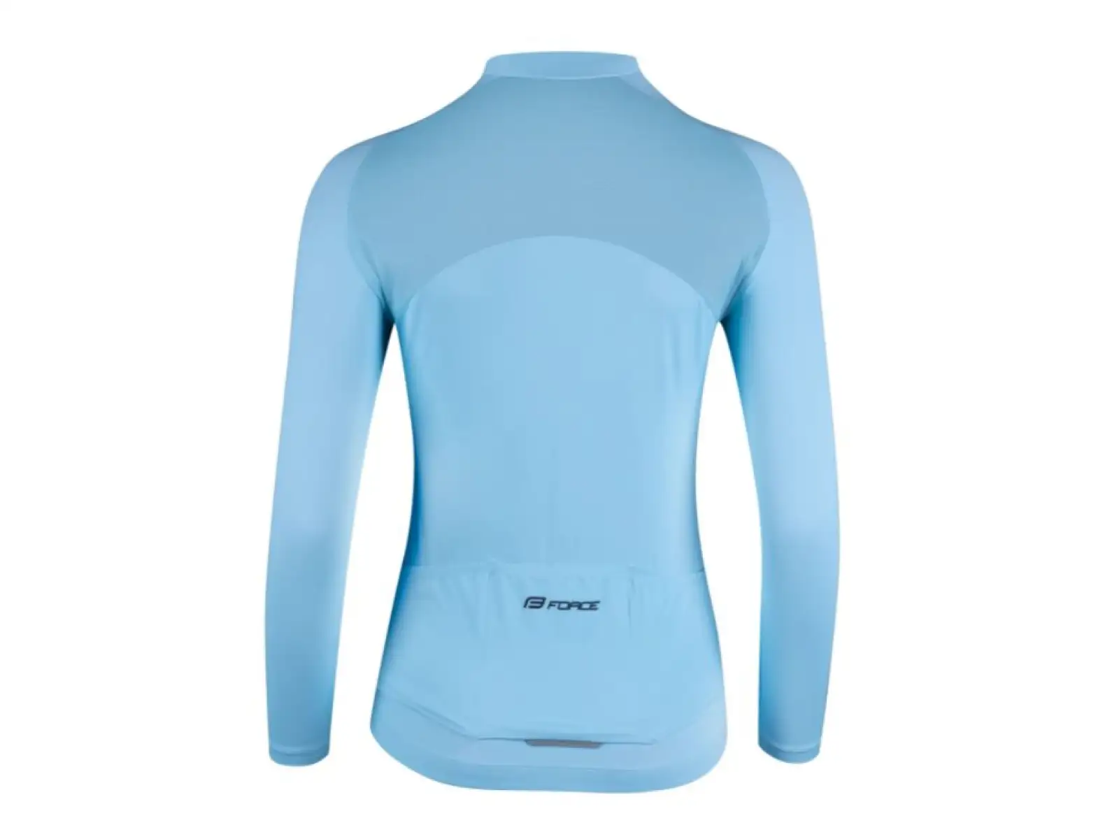 Force Charm Lady Damen-T-Shirt langärmlig hellblau